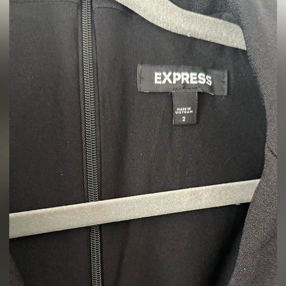 Express Black Jumpsuit - Picture 3 of 4